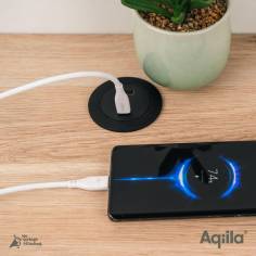 Aqiila Cablebird CS12 cavo ric./ sincr. 60W tipo C tipo C 2m 2