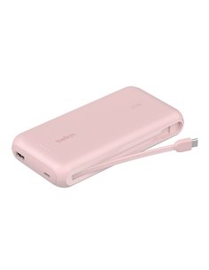 Belkin Powerbank 20.000mAh pink 30W integr.USB-C Kab. BPB024hqPK