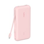 Belkin Powerbank 20.000mAh pink 30W integr.USB-C Kab. BPB024hqPK