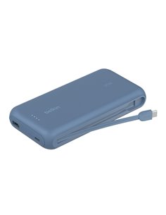 Belkin Powerbank 20.000mAh blu 30W integr.USB-C Kab. BPB024hqBL