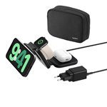 Belkin Boost Charge PRO Qi2 3in1 magn.Reiselade.+Tipps WIZ024hqBK