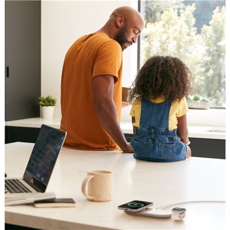 Belkin BOOST Charge tragb. USB-C Apple-Watch Lad.ws.WIZ022glWH-B1