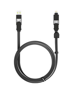 Rolling Square inCharge XL cavo 2m nero