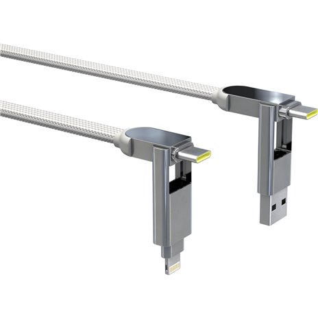 Rolling Square inCharge XL cavo 2m bianco