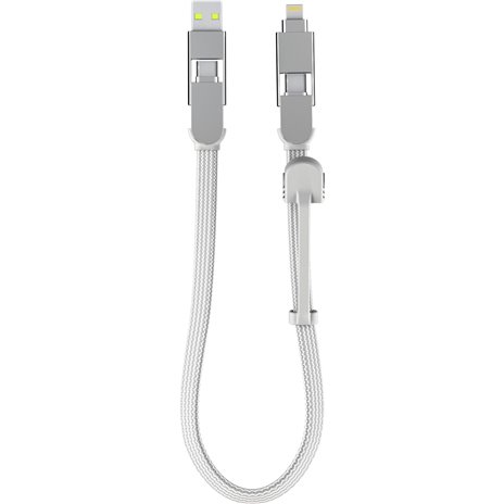Rolling Square inCharge XL cavo 30cm bianco