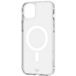 Tech21 EvoClear custodia MagSafe per iPhone 15 Plus trasparente