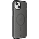 Tech21 EvoCheck cust.MagSafe per iPhone 15 Plus fumo/nero