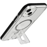 Tech21 EvoCrystal Kick custodia MagSafe iP 15 Plus trasp./nero