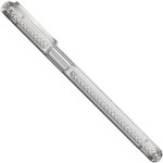Tech21 EvoCrystal cust. MagSafe per iP 15 Pro Max bianco titan.