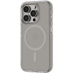 Tech21 EvoCrystal cust. MagSafe per iP 15 Pro Natural Titanium
