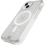 Tech21 EvoCrystal Kick custodia MagSafe per iPhone 15 bianco