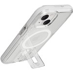 Tech21 EvoCrystal Kick custodia MagSafe per iPhone 15 bianco
