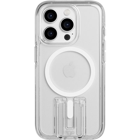 Tech21 EvoCrystal Kick custodia MagSafe per iPhone 15 Pro bianco
