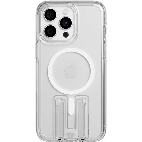 Tech21 EvoCrystal Kick custodia MagSafe per iP 15 Pro Max bianco