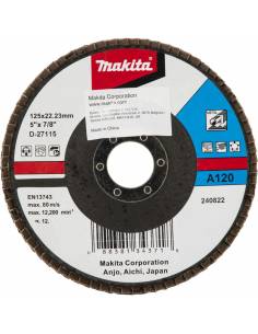 Makita Fächerschleifscheibe 125mm A120