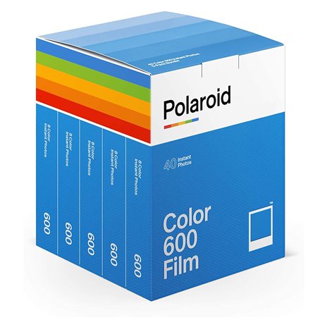 Polaroid Color Film per 600 - 5 FILM PACK X40 Scatti