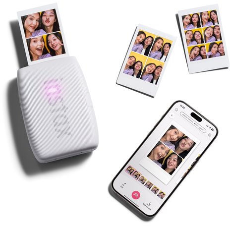Fujifilm instax mini Link 3 EX D Clay bianco