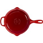 Le Creuset padella /piatto da portata ghisa rosso cilieg.23 cm