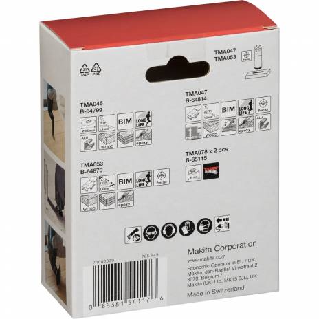 Makita Schreinerset 5Stk