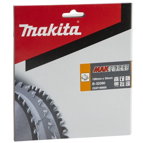 Makita MAKFORCE Lama per sega 190x30x60Z