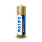 1x4 Philips Premium Alkaline AA AA batteria