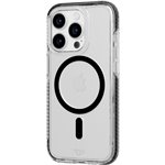 Tech21 EvoCrystal cust. MagSafe per iPhone 15 Pro nero Titanium