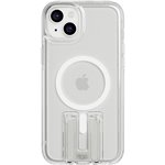Tech21 EvoCrystal Kick custodia MagSafe per iPhone 15 Plus bian.