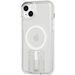Tech21 EvoCrystal Kick custodia MagSafe per iPhone 15 Plus bian.