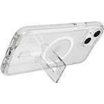Tech21 EvoCrystal Kick custodia MagSafe per iPhone 15 Plus bian.