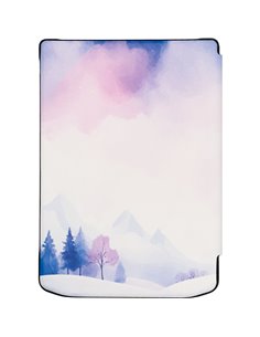 Pocketbook custodia a conchiglia Wintertime Print 2