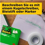 Scotch Magic nastro ad. 19mmx33m trasparente opaco 810/1933