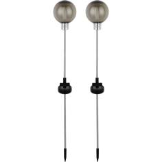 1x2 REV Solar Stangen mit Kugeln 6h Leuchtdauer, IP44  2920010050 2