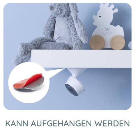 Alecto WLAN-Babyphone mit Kamera Weiß