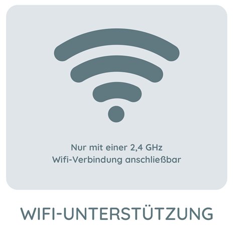 Alecto WLAN-Babyphone mit Kamera Weiß