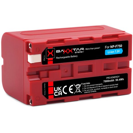 Baxxtar batt. NP-F750 7000mAh