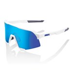 100percent S3 HiPER lenti specchio, bianco opaco