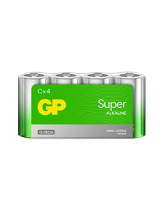 1x4 GP Super Alkaline 1,5V C Baby