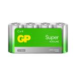 1x4 GP Super Alkaline 1,5V C Baby