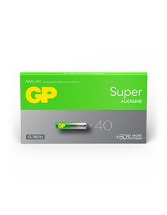 1x40 GP Super Alkaline 1,5V AAA Micro