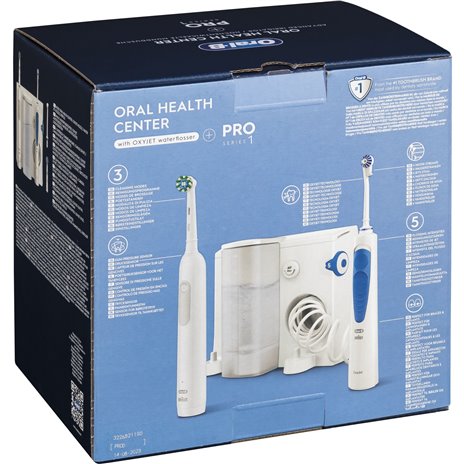 Oral-B Center OxyJet Idropulsore + Oral-B Pro 1