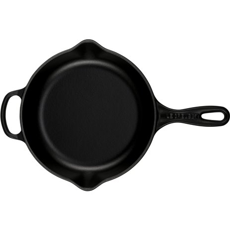 Le Creuset padella per friggere e da portata ghisa nero 23 cm