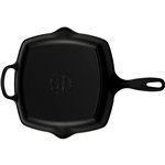 Le Creuset bistecchiera ghisa Quad. nero 26 cm
