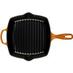 Le Creuset bistecchiera ghisa Quad. rosso 26 cm