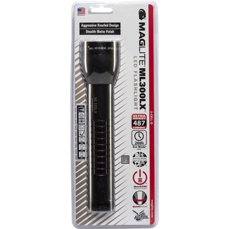 Maglite ML300LX 2D nero torcia elettrica