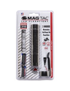 Maglite Mag-Tac plain bezel torcia elettrica nero