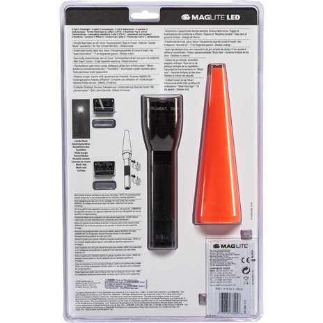 Maglite ML25 LED Sicherheitslampe schwarz
