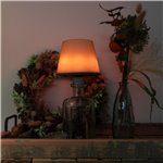 REV LED Flaschenleuchte mit Akku Lamprusco Flame warmweiß