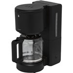 WMF Stelio Kaffeemaschine Glas deep black