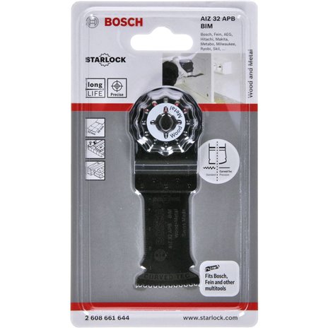 Bosch BIM lama per tagli dal pieno W+M AIZ 32APB