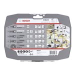 Bosch Best of Wood Starlock-Set per legno e metallo 7 pz.